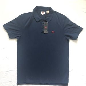Levis Navy Blue collared shirt